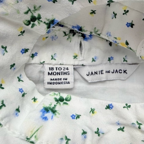 Janie and Jack Floral Print Dress - Picture 6 of 7